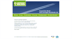 Desktop Screenshot of airfreightworldwide.com